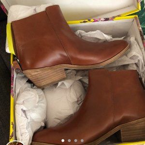 Joules New Ankle Leather Boots